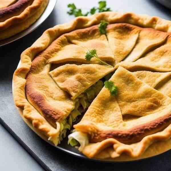 Пирожки с капустой из индийского теста